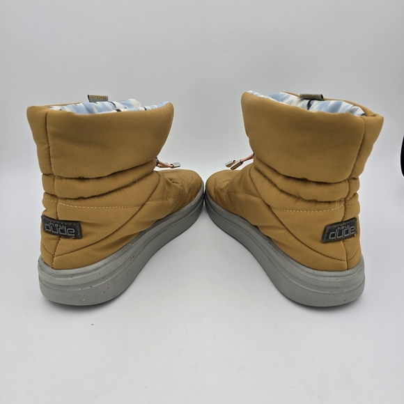 NWT Hey Dude Margot Eco Youth Boots, Mustard, Size 3 (Little Girl) - Picture 9 of 16